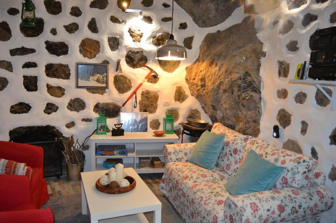 Casa Cueva El Pedregal Tejeda Villa Exteriör bild